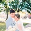 The Sky Inspired This Dreamy Blue-and-White Wedding at Mount Holly Municipal Complex in North Carolina
