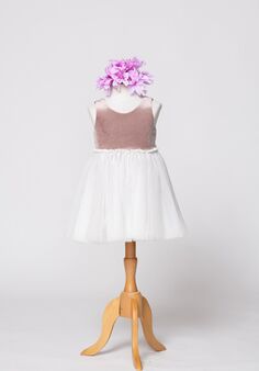Bari Jay Flower Girls F0322 Purple Flower Girl Dress and Ring Bearer Outfit