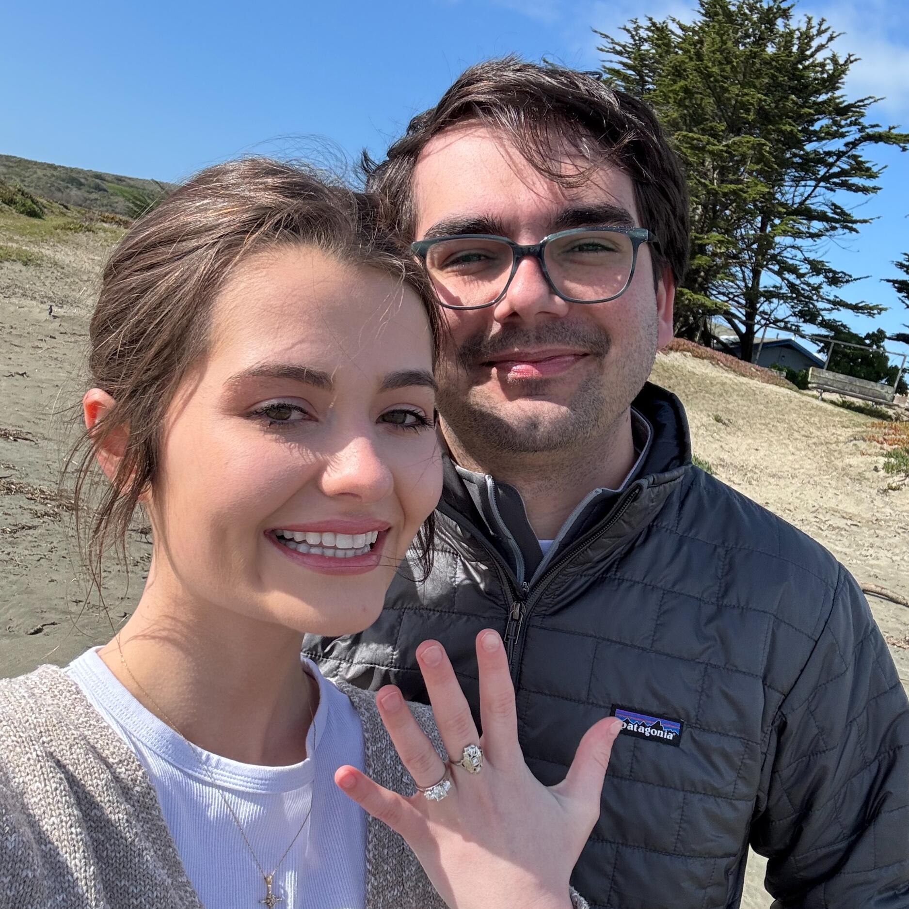 Picture of We're engaged!