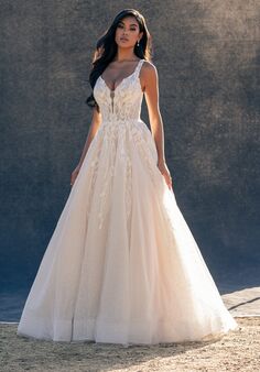 Allure Couture C724 Ball Gown Wedding Dress
