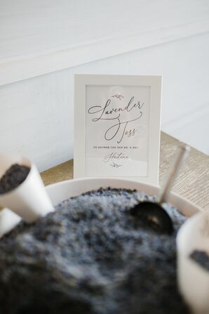 Lavender for Wedding Exit at Georgia Wedding