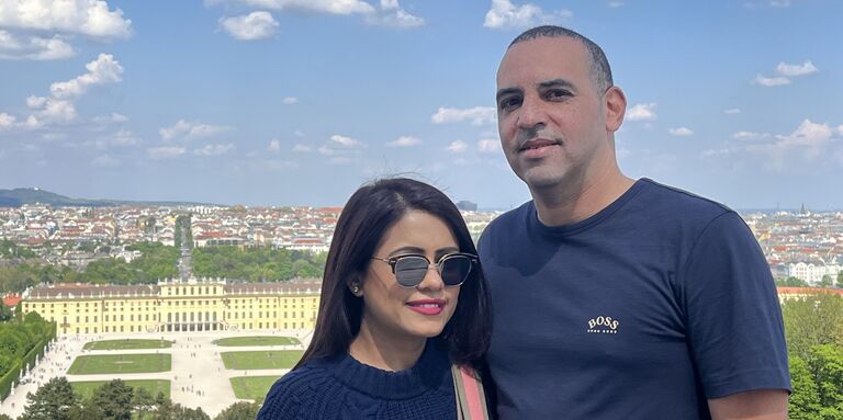 Gunjan & Nick Home Page Banner