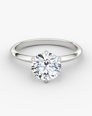 VRAI Classic Round Cut Engagement Ring