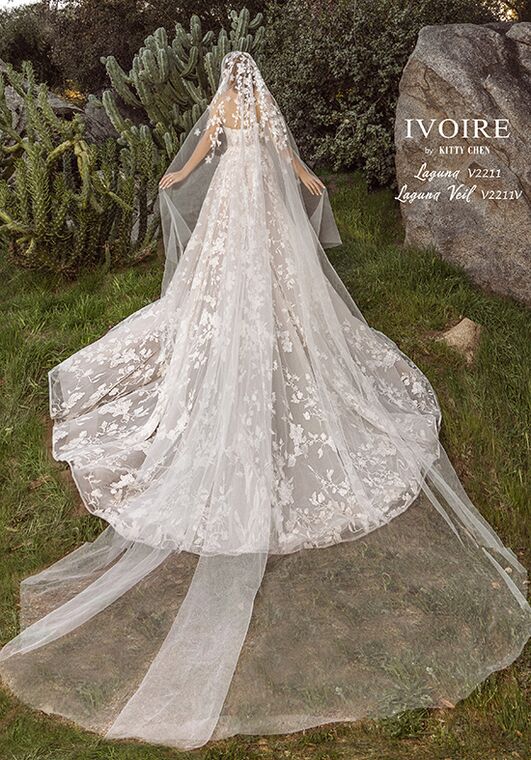 IVOIRE by KITTY CHEN LAGUNA, V2211 Ball Gown Wedding Dress - 2