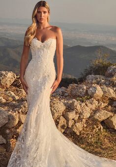 Calla Blanche 125120 Donica Sheath Wedding Dress