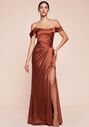 Ladivine 7452 Off the Shoulder Bridesmaid Dress - thumbnail - 1