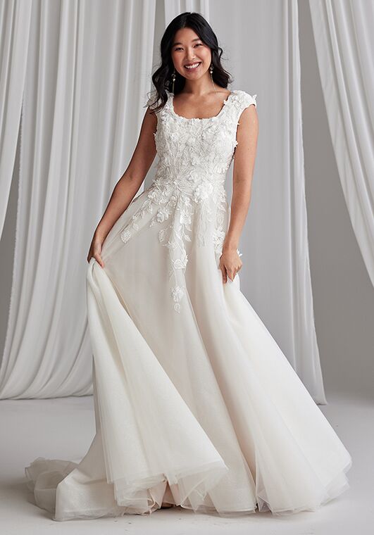 Rebecca Ingram NATASHA LEIGH A-Line Wedding Dress - 2