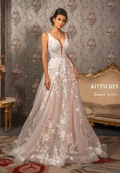 KITTYCHEN LUCIANA, H2228 A-Line Wedding Dress