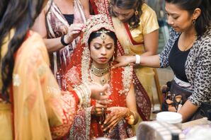Dramatic, Traditional Indian Bridal Makeup