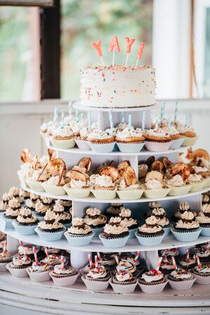 Assorted Fall-Flavored Cupcakes