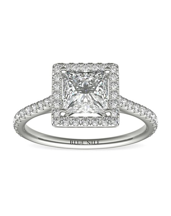 Blue Nile Princess Cut Engagement Ring - 1