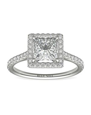 Blue Nile Princess Cut Engagement Ring