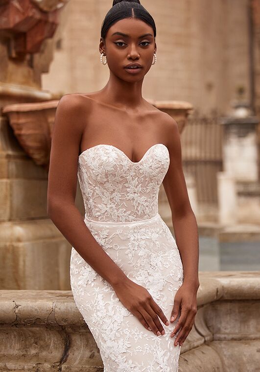 Simply Val Stefani Victoria Mermaid Wedding Dress - 2