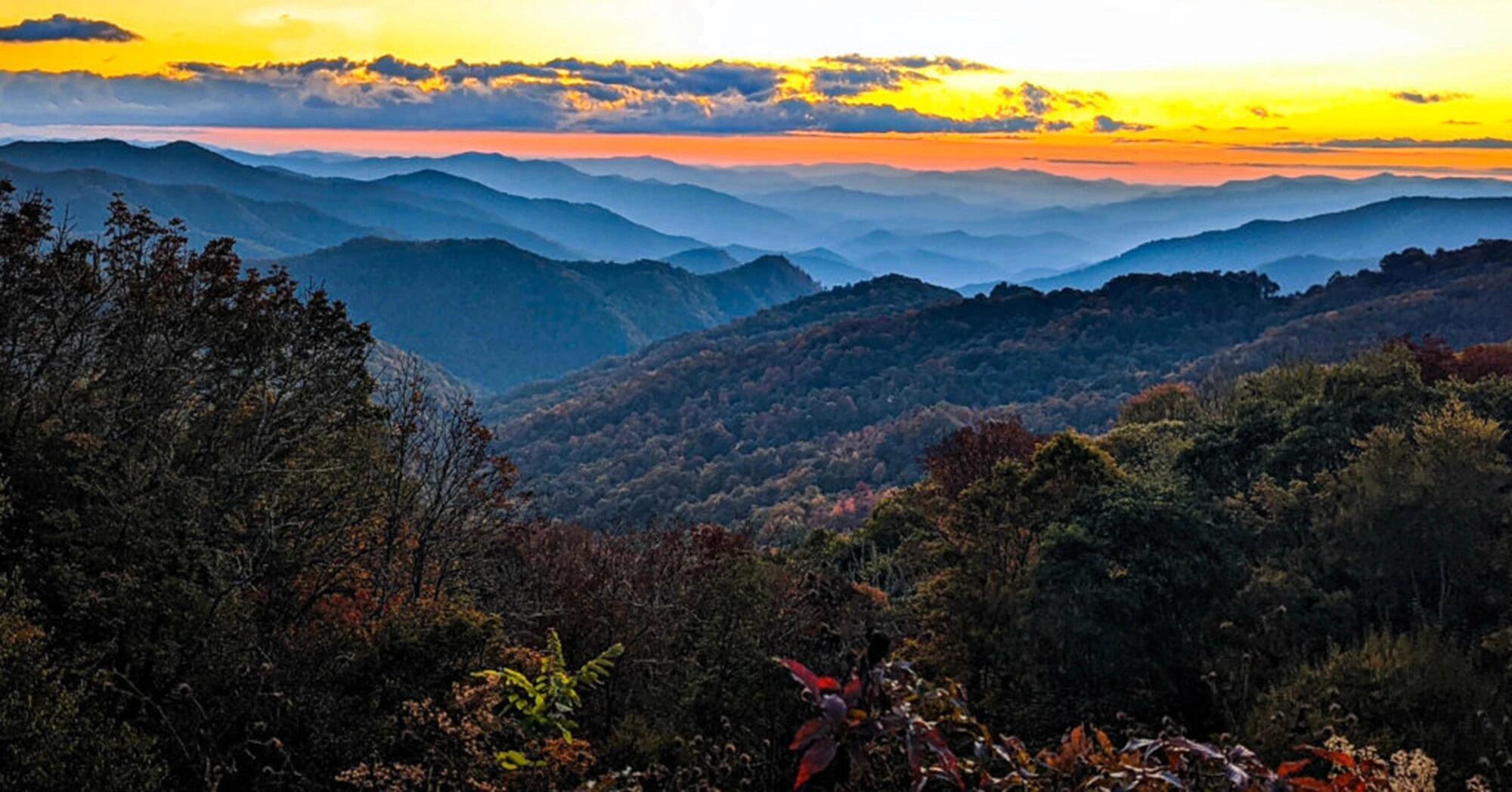 Picture of Beginning of Blue Ridge Parkway