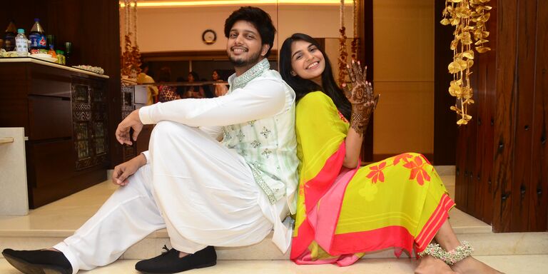 Simran & Rohan Home Page Banner