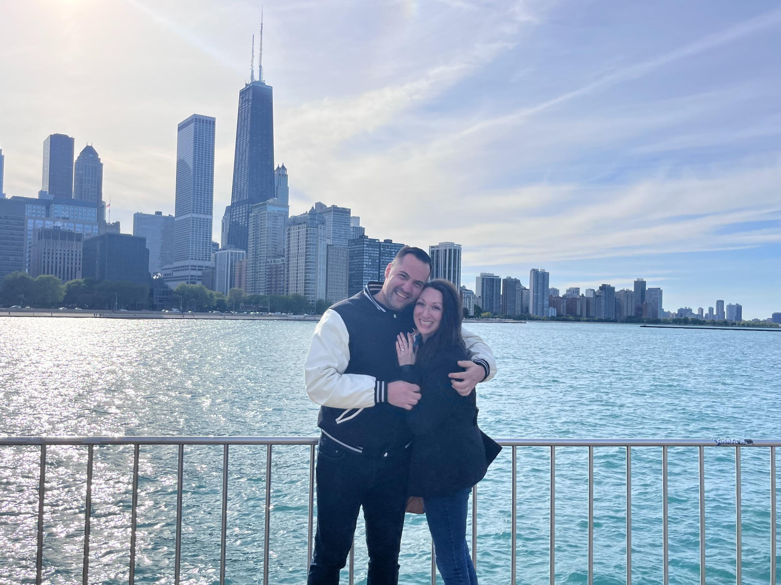 Reuben pops the question during a trip to Chicago! Lauren was surprised, Reuben was romantic, and the evening ended with a sketch/improv show at Second City. It was perfect.