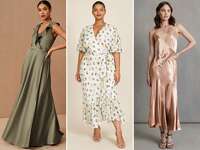 wrap dress wedding guest