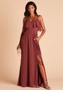 Birdy Grey Jane Convertible Dress in Rosewood V-Neck and Plunge Bridesmaid Dress - thumbnail - 1