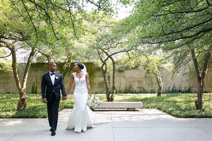 Akello Ragwar (29 and works in data security) and Emeka Linton (38 and works in private equity) knew they wanted to swap vows in the vibrant city of C