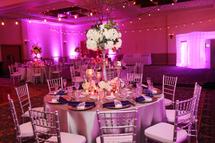 During Cassandra and Melissa's dinner reception, the brides made a grand entrance to a mash-up dance that included the Disney song “Wishes,” and they also had a giant blow-up photo booth for guests that looked like an igloo. 