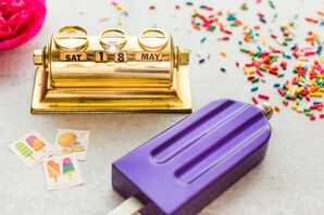 Gold Rings and Popsicle Decor