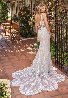 Jasmine Couture T242016 Fit-and-Flare Wedding Dress