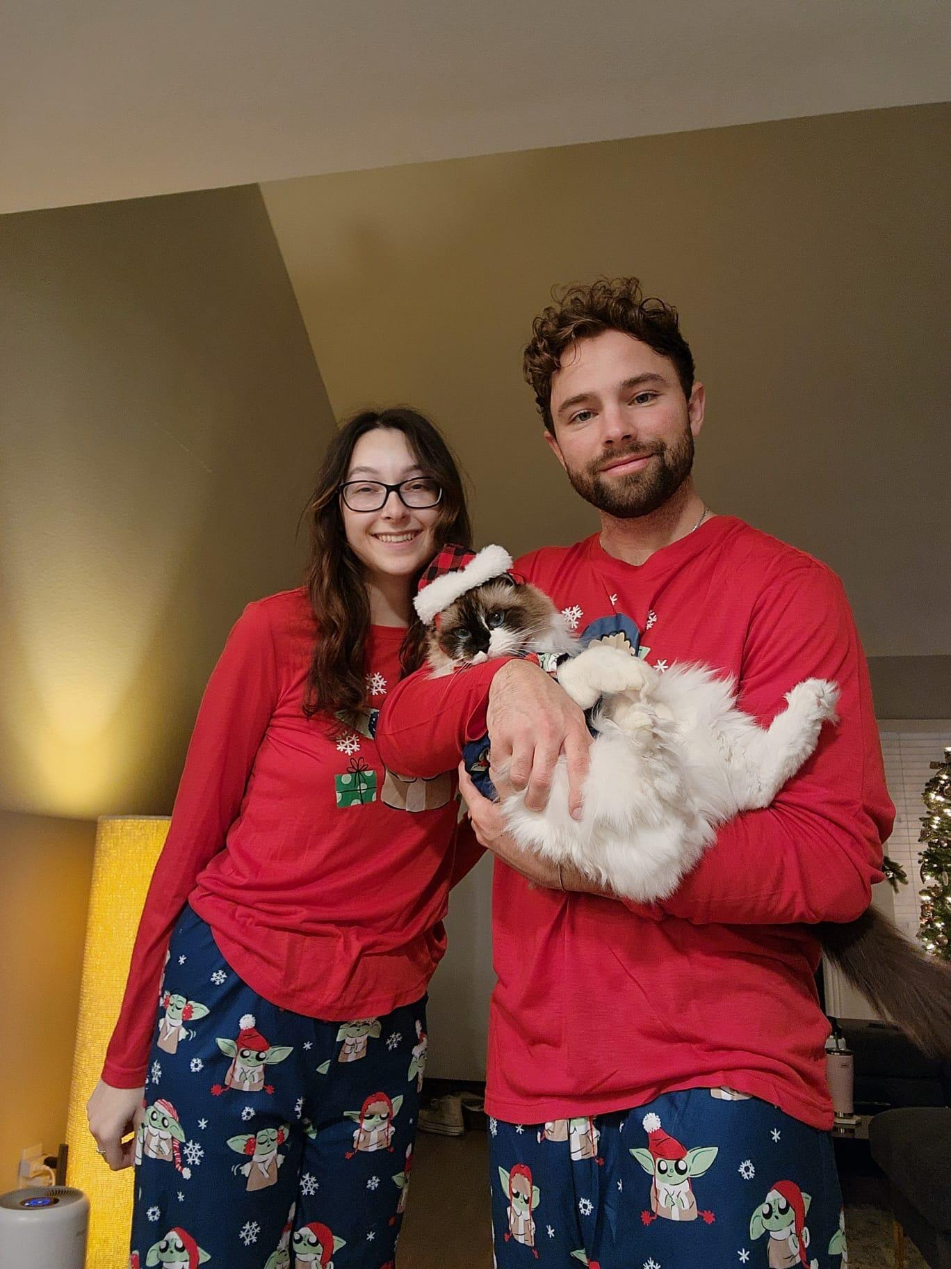 Our first Christmas & Hanukkah.