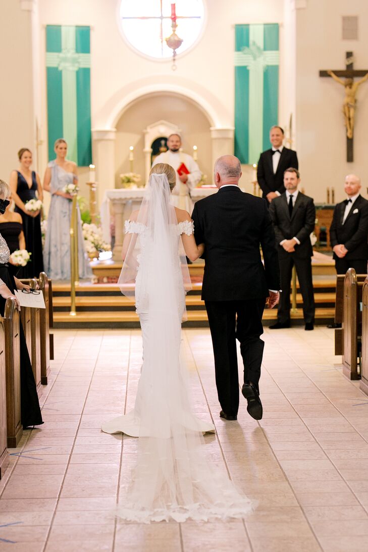 Bridal Processional for Church Ceremony in South Carolina