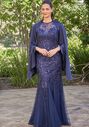 Jade Couture Mother of the Bride by Jasmine K258025 Blue Mother Of The Bride Dress - thumbnail - 1