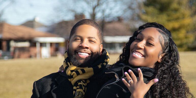 Kalaundra & Diontae Home Page Banner