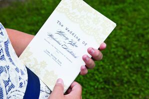 Rustic Wedding Programs