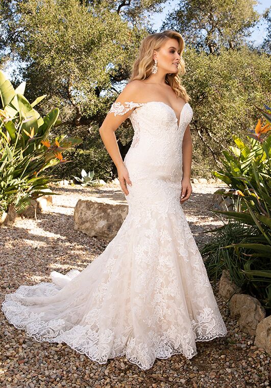 Casablanca Bridal 2376 Karina Mermaid Wedding Dress - 2