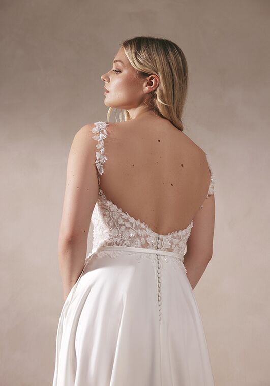 Adore by Justin Alexander Eila A-Line Wedding Dress - 2