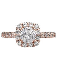 Christopher Designs Classic Round Cut Engagement Ring