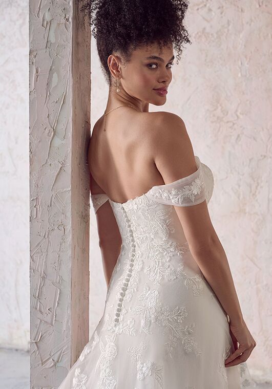 Maggie Sottero NAKITA A-Line Wedding Dress - 2