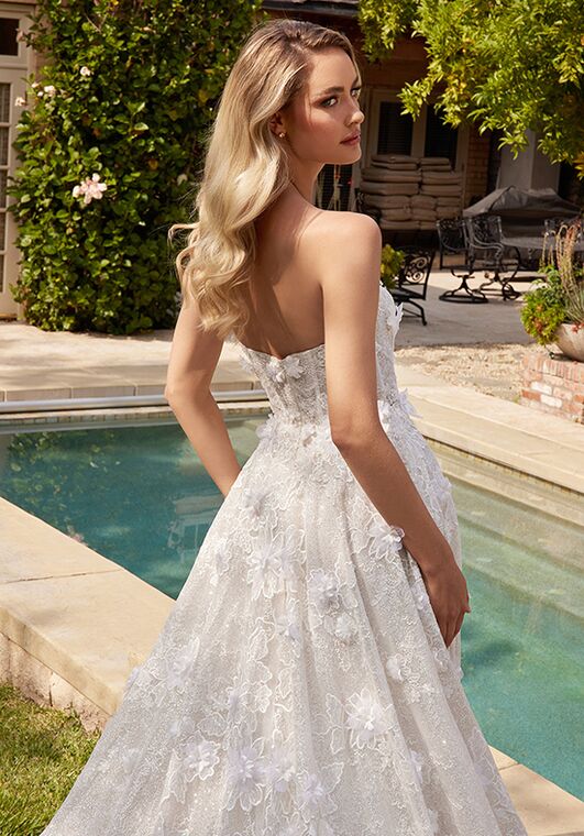 Ladivine CD860W Ball Gown Wedding Dress - 2