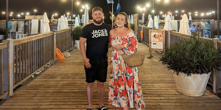 Maisie  & Josh Home Page Banner