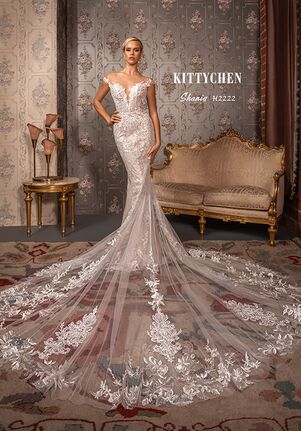 KITTYCHEN SHANIA, H2222 Fit-and-Flare Wedding Dress