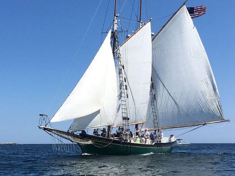 Picture of Sail on a schooner