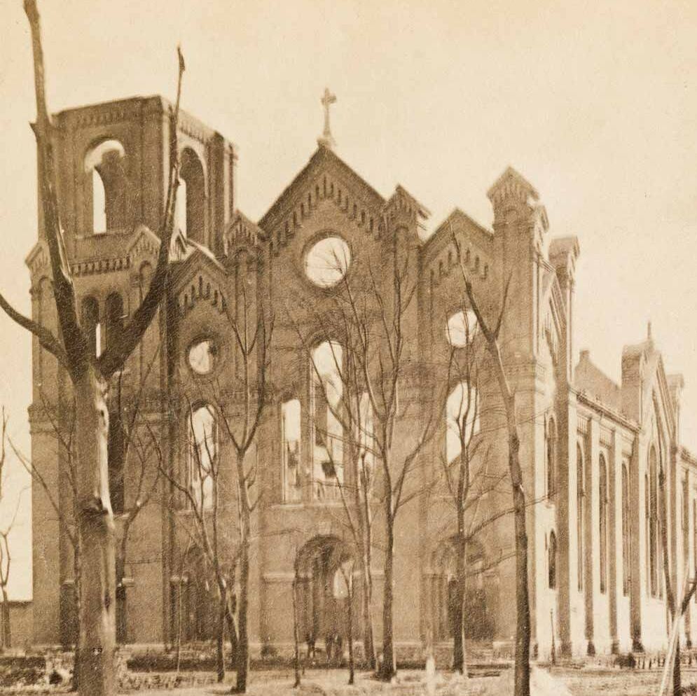 Picture of Saint Michael of Old Town and Fire of 1871