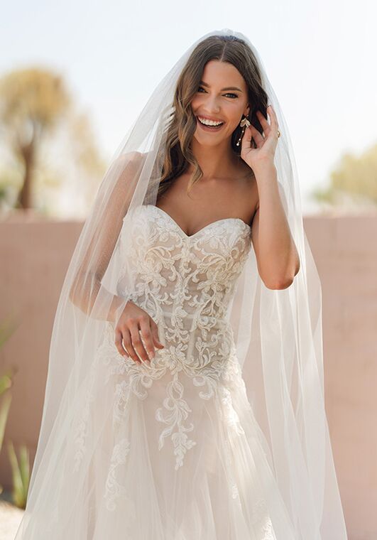 Stella York SY8205 A-Line Wedding Dress - 2
