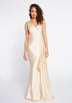 Bari Jay Bridesmaids 2253 One Shoulder Bridesmaid Dress