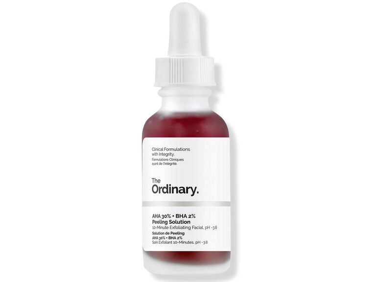 The Ordinary chemical peel for getting rid of acne and pimples