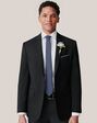 Birdy Grey Suits Taylor Suit Jacket in Black Black Tuxedo - thumbnail - 1