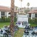 “We had our wedding and reception at Rancho Las Palmas Resort and Spa in Rancho Mirage, California,” says Samantha. “We chose this location because it was in the city where we met and we wanted a location that would keep our wedding small and intimate. The only people that lived in California were Sammie's grandparents and a few of our college friends.”