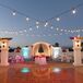 String Lights Over Dance Floor