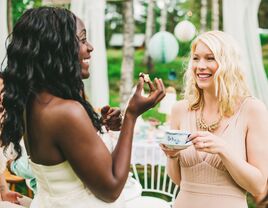 Guests at bridal shower