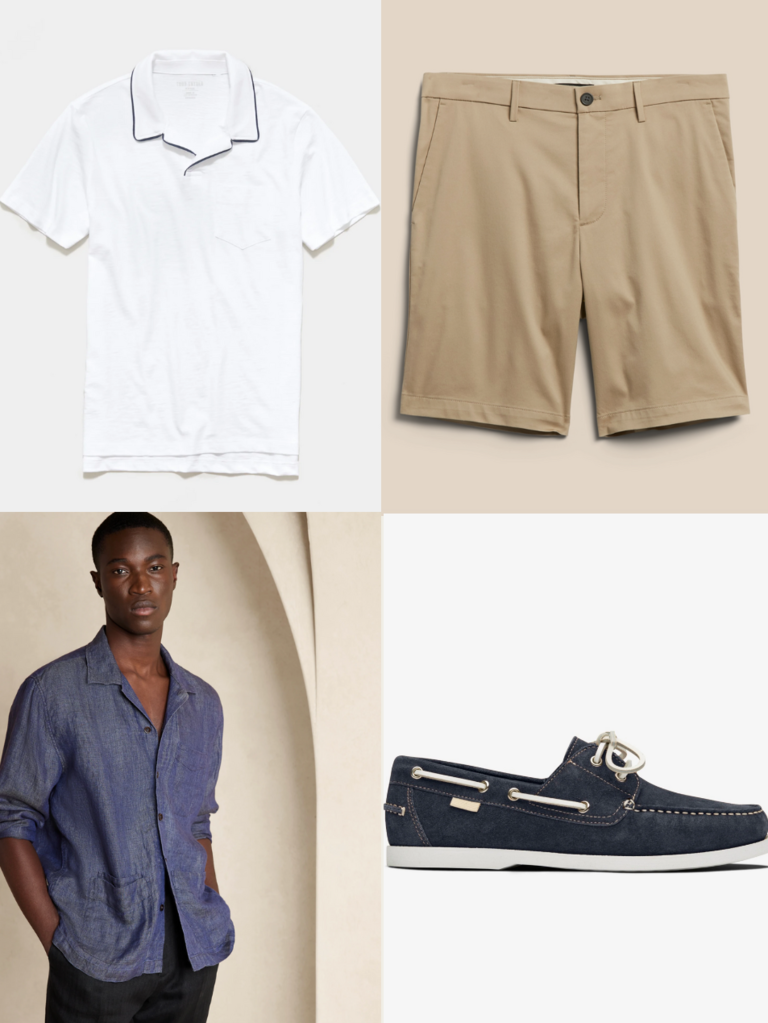 Montauk mens vacation outfit inspiration 