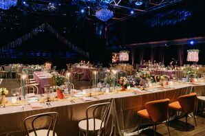 Reception Decor at The Fillmore in Philadelphia