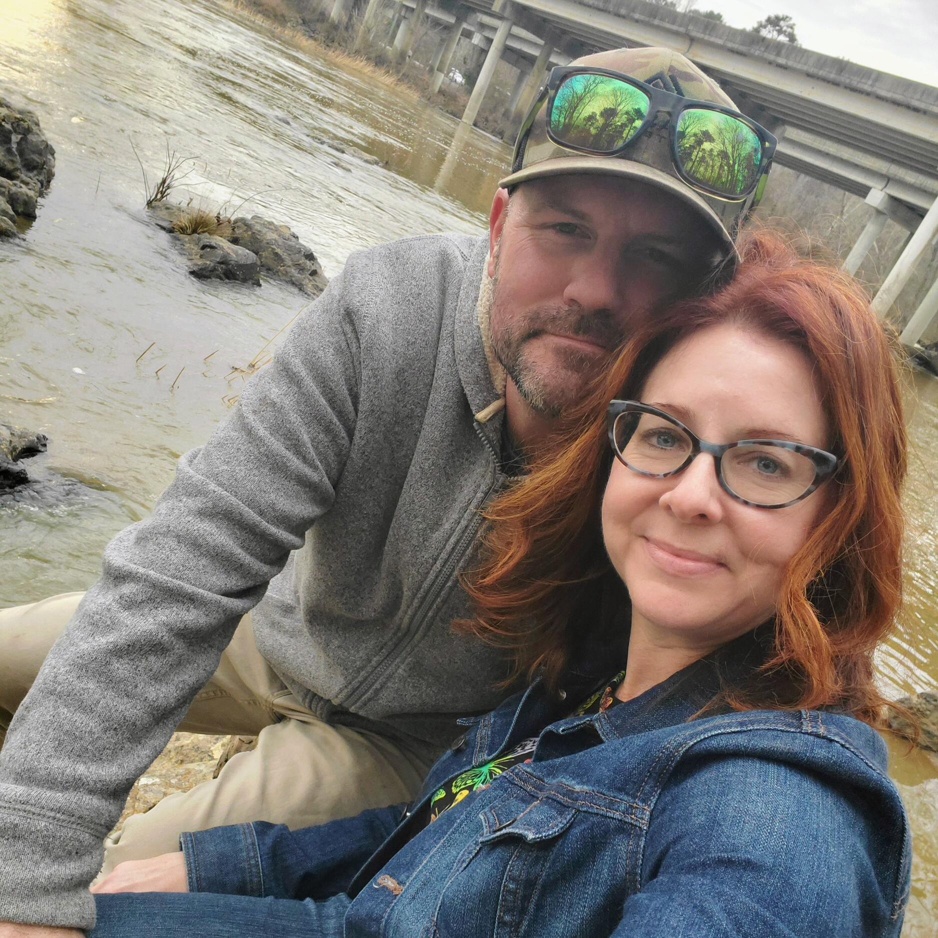 Picture of Our First Pictures Together: Outing on the Haw River